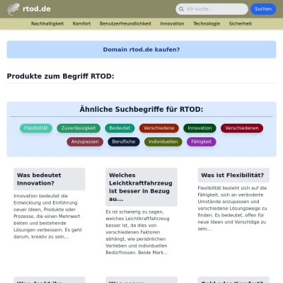 Screenshot rtod.de