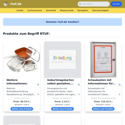 Screenshot rtuf.de