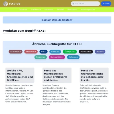 Screenshot rtxb.de