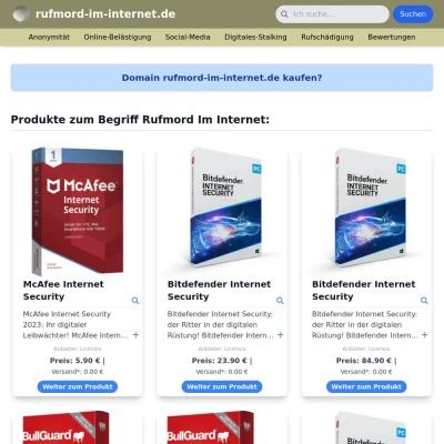 Screenshot rufmord-im-internet.de