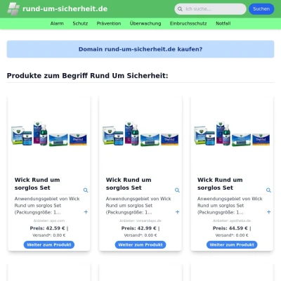 Screenshot rund-um-sicherheit.de