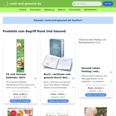 Screenshot rund-und-gesund.de