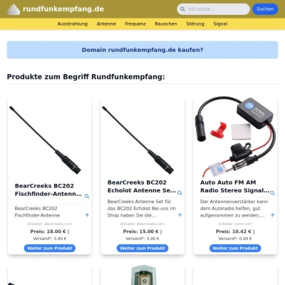 Screenshot rundfunkempfang.de