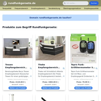 Screenshot rundfunkgeraete.de