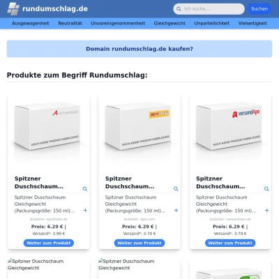 Screenshot rundumschlag.de