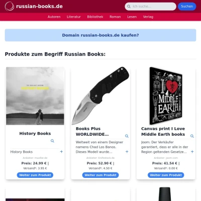 Screenshot russian-books.de