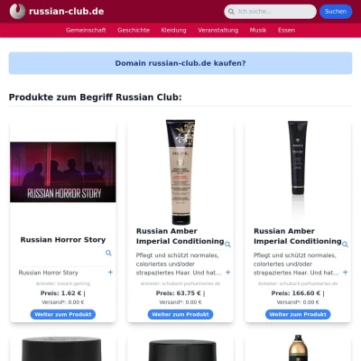 Screenshot russian-club.de