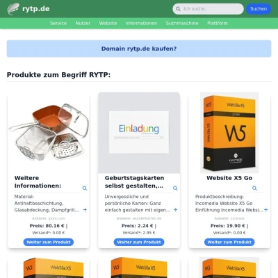 Screenshot rytp.de