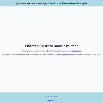 Screenshot sachverstaendiger-fuer-immobilienwertermittlung.de