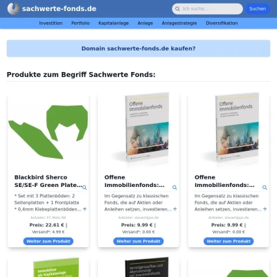 Screenshot sachwerte-fonds.de