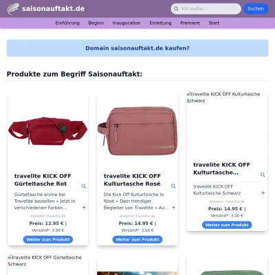 Screenshot saisonauftakt.de