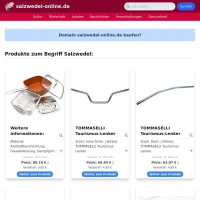 Screenshot salzwedel-online.de