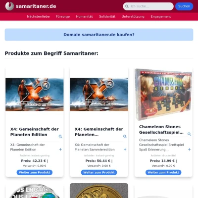 Screenshot samaritaner.de