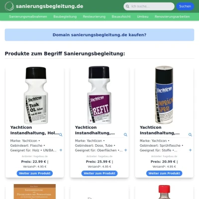 Screenshot sanierungsbegleitung.de