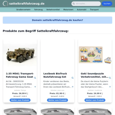 Screenshot sattelkraftfahrzeug.de