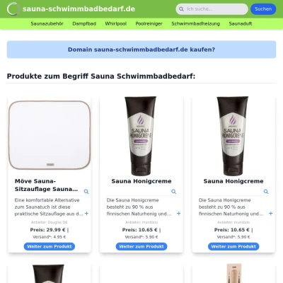 Screenshot sauna-schwimmbadbedarf.de