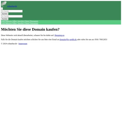Screenshot schatzbar.de