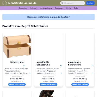 Screenshot schatztruhe-online.de
