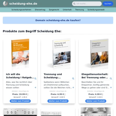 Screenshot scheidung-ehe.de