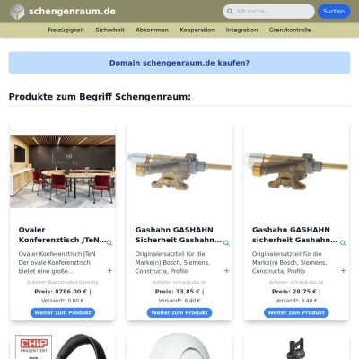 Screenshot schengenraum.de