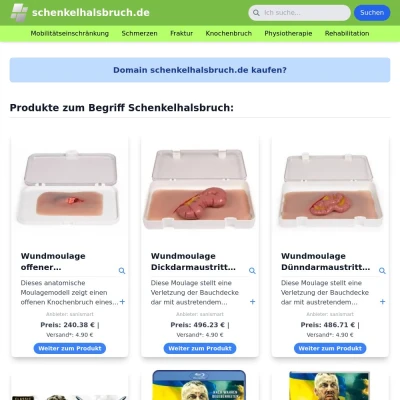 Screenshot schenkelhalsbruch.de