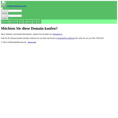 Screenshot schiffschaukelbremser.de