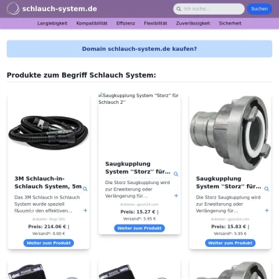 Screenshot schlauch-system.de