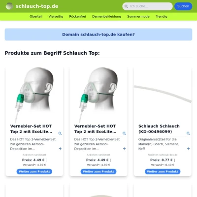 Screenshot schlauch-top.de