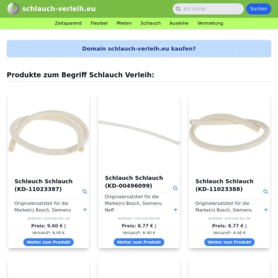 Screenshot schlauch-verleih.eu