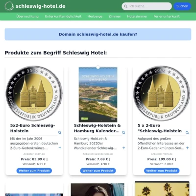 Screenshot schleswig-hotel.de