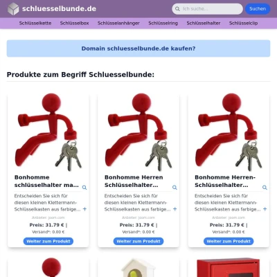 Screenshot schluesselbunde.de