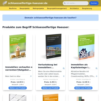 Screenshot schluesselfertige-haeuser.de