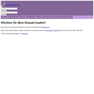 Screenshot schlussbemerkungen.de