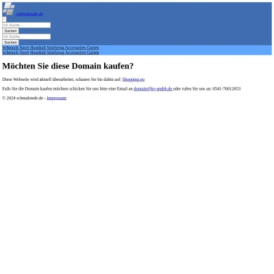 Screenshot schmalstede.de