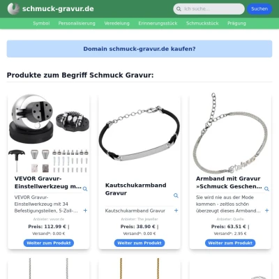 Screenshot schmuck-gravur.de