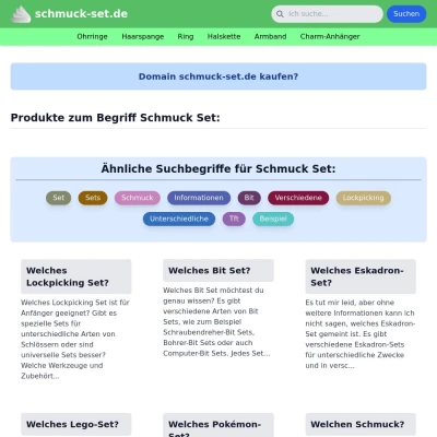 Screenshot schmuck-set.de