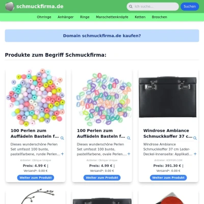 Screenshot schmuckfirma.de