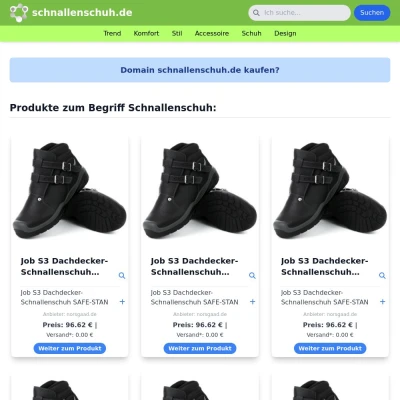 Screenshot schnallenschuh.de