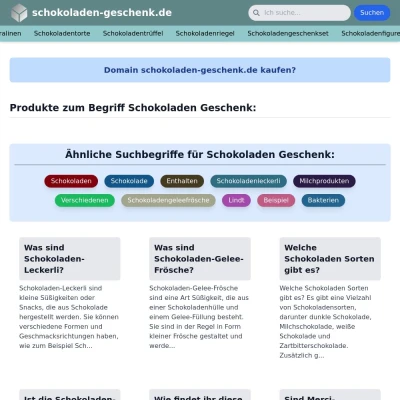 Screenshot schokoladen-geschenk.de