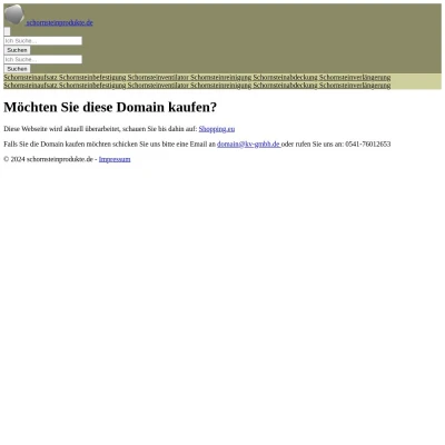 Screenshot schornsteinprodukte.de