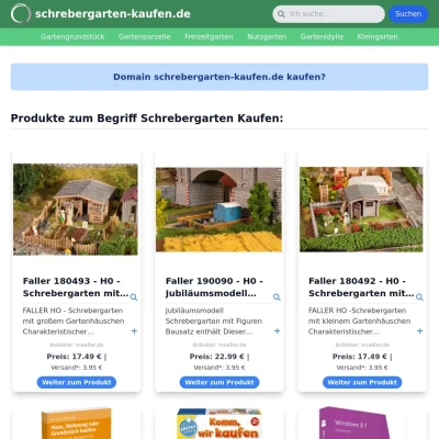 Screenshot schrebergarten-kaufen.de