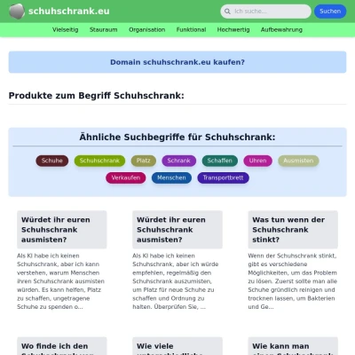 Screenshot schuhschrank.eu