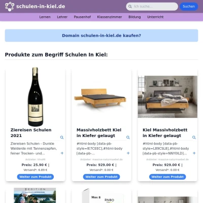 Screenshot schulen-in-kiel.de