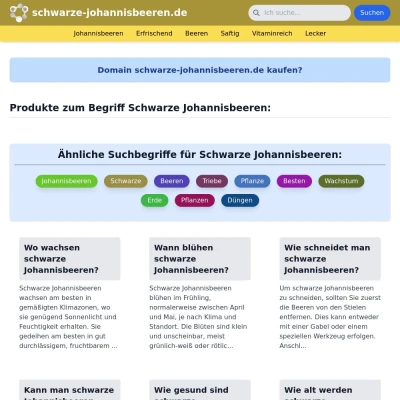 Screenshot schwarze-johannisbeeren.de