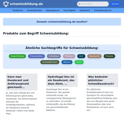 Screenshot schweissbildung.de