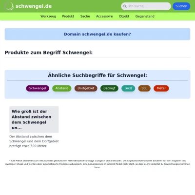 Screenshot schwengel.de