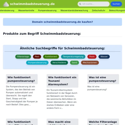 Screenshot schwimmbadsteuerung.de