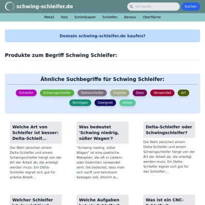 Screenshot schwing-schleifer.de