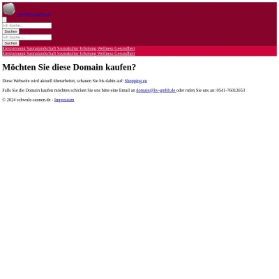 Screenshot schwule-saunen.de