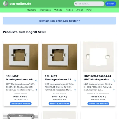 Screenshot scn-online.de